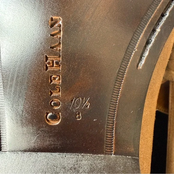 Cole Haan Tan Flats Classic Penny Loafers Women's Size 10.5 - Picture 8 of 9